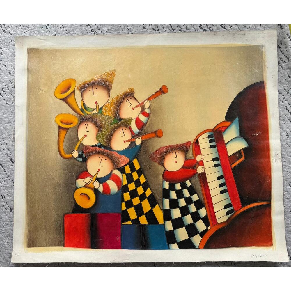 Original Signed Oil Painting Canvas - Picture 3 of 6